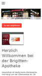 Mobile Screenshot of brigitten-apotheke.de