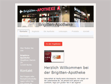 Tablet Screenshot of brigitten-apotheke.de